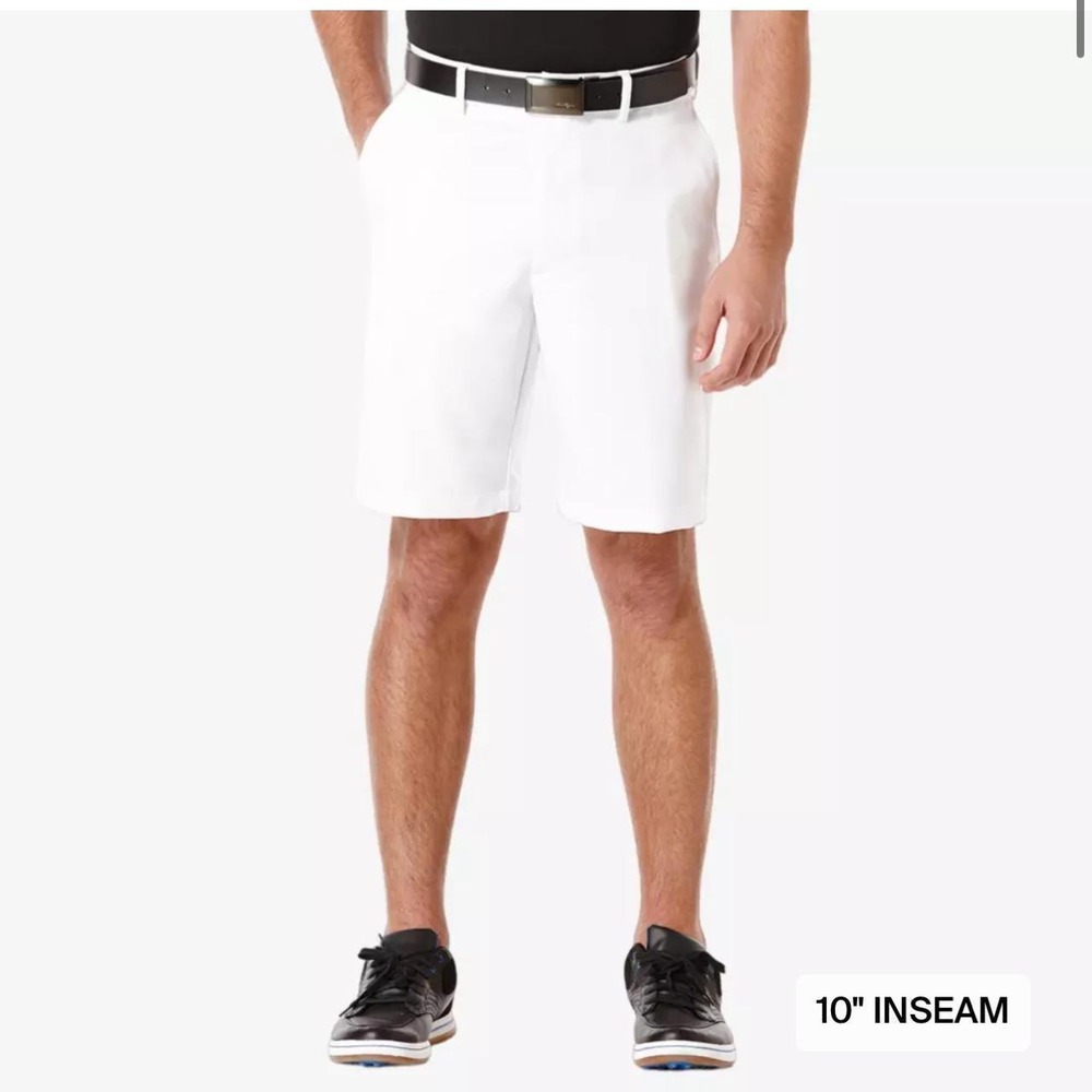 PGA TOUR Golf Shorts‎ Mens 30 Stretch Active Waistband PVBS7087DS 10in Inseam